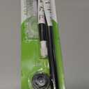 Small Tension Curtain Rod 18-32 Inch Spring Tension Rod Short Shower Curtain Rod No Drilling Adjustable Black Shower Rod,Heavy Duty