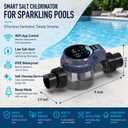 Salt Chlorine Generator for Pools up to 31,700 Gallons with App Control