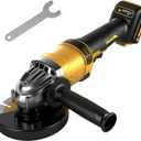 Brushless Angle Grinder for DEWALT 20V Battery (Tool Only)  125mm 10,000RPM Cordless Grinder with M14 Spindle, 3-Speed Settings & Metal Spark Guard (Battery & Disc Not Included)