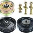 532196106 Husqvarna Idler Pulley with 532196104 Husqvarna Idler Pulley 532177968 Idler Pulley Replaces 197379 193197 532197380 532193197 532197379 for Husqvarna Z248F YTH2348 YTH24K48 Tractors