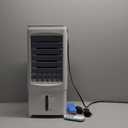 Windowless Portable Air Conditoners, 3-IN-1 Portable AC with Remote, 3 Modes 3 Speeds, 1Gal Tank & 12H Timer, 65 Oscillation, Fast Cooling Quiet Ventless Swamp Cooler for Room Home Office, Off White