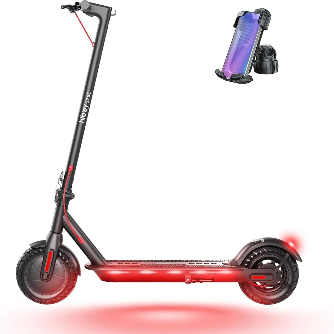 Hiboy Electric Scooter for Adults, 8.5"10" Tires, 19 MPH Top Speed, Up to 1740.4 Miles Range, Dual Braking System, Commuter Electric Scooter (S2 /S2R Plus/ S2 SE/S2 MAX)