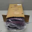 BOURINA Quilt Set Coverlet Set Quilting Bedspread 3-Piece Quilt Set Microfiber Lightweight, King 108 x 92 inches Purple