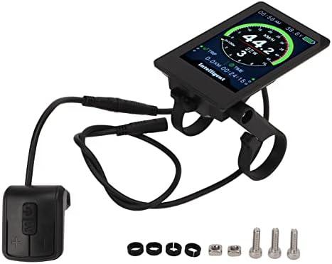 Ebike Display Meter, 860C Tempered Glass Electric Scooter Display Meter 24V 36V 48V 52V Electric Bike Display Meter Waterproof Mountain Bike Display Meter