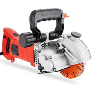 YUCHENGTECH 4800W Wall Chaser Concrete Cutter Wall Grooving Cutting Machine Chaser Electric Wall Chaser Cutting Machine Wall Grooving Cutter With Infrared Sighting Line