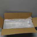 Kingrol 4 Pack Clear Drawer Organizer Trays, 15 x 6 x 2 Inch Desk Drawer Divider Storage Bins, Storage Box Set for Utensils Junks Vanities Makeups Jewelry Office Craft Supplies