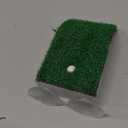 Keedolla Small Turtle Basking Platform Simulation Grass Turtle Ramp, Turtle Resting Basking Dock Floating Dcor for Aquatic Turttle Reptile Frog Terrapin