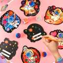 28 Pack Valentines Day Gifts for Kids Classroom - Galaxy Slime with Valentines Day Cards for Kids School, Valentine Classroom Exchange Prizes, Party Favors, Non Candy Gift Exchange