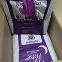 Poise Overnight Incontinence & Postpartum Pads for Bladder Leaks, 8 Drop Extra Coverage, 72 Count (2 Packs of 36)