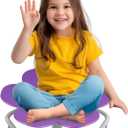 Petal Sensory Spinning Chair for Autistic Kids & Teens, Purpl