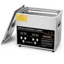 Ultrasonic Machine 3L Digital Ultrasonic Parts Cleaner with Timer 40kHz SUS 304 Stainless Steel Lab Sonic Cleaner for Professional Tools,Metal Parts,Jewelry,Eyeglasses