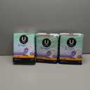 U by Kotex Clean & Secure Overnight Maxi Pads, 90 Count (3 Packs of 30) (Packaging May Vary)