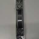 Garage Door Magnetic Decorative Hardware, 6 Pieces Rectangle Garage Door Magnets Accents Curb Appeal Faux Hinges and Handles Garage Door Decor Hardware Kit, Black(4 Hinges+2 Handles)