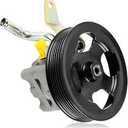 Autodevil 21394 Power Steering Pump Fit for Nissan 370Z 3.7L, INFINITI G37 G35, FX35 FX37, M35, Q40 Q50 Q60 Q70 Q70L, QX50 QX70, EX35 EX37 3.5L 3.7L, Power Assist Pump w/Pulley Replace for 21415
