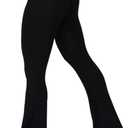 GROTEEN Flare Leggings for Women-Bootcut Yoga Pants for Women High Waisted Workout Bootleg Work Pants Dress Pants (Small, Black)