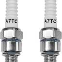 2 PCS Spark Plug, A7TC Spark Plug for GY6 50cc 70cc 90cc 110cc 125cc 150cc ATV Dirt Bike Scooter, High Performance A7TC Sparks Plugs Replacement for U20FSR U22FSR-U C5HA C5HSB