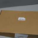 Rattan Serving Tray, Rectangular Woven Tray, Natural Wicker Decorative Serving Baskets for Organizing Tabletop Bathroom Kitchen Counter (White)