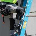 Klein Tools 60492 Knee Pads, Lightweight Padded Knee Sleeves, Breathable Mesh Back, Elastic Cuff with Slip-Resistant Silicone, Black, M/L