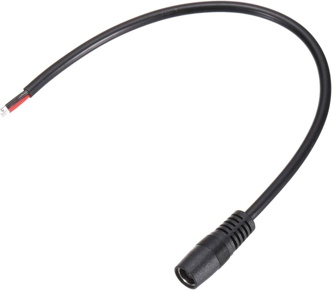 MECCANIXITY 2 Pcs DC7909 Connector Cable. 7.9 x 0.9mm 13A DC7909 Female Pigtail Repair Cable, Bare Wire Open End Power Cable Supply for Portable Power Station