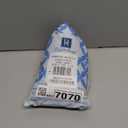 DriftAway Farmhouse Linen Lined Valance Double Layer Thermal Insulated Room Darkening Blackout Window Valances 3 Inch Rod Pocket Vertical Striped Kitchen Valance Single 52 Inch by 14 Inch Loden Green