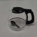 12-Cup Glass Replacement Carafe for Mr. Coffee Model #SK12, SK13, EHX23, JWX31, SJX23, SJX39 (Black, Replaces PLD12-RB)