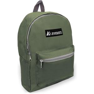 Everest Basic Backpack, Olive, One Size
