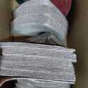 133PCS Oscillating Tool Sanding Pads Kit,125 Sandpaper, 2 Triangular Sanding Pads and 6 Triangular Scrubbing Pads for Surface Sanding,Mechanical Maintenance Cleaning,Polishing,Deburring