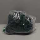 MIFXIN Couch Cushion Slipcover Sofa Cover Velvet Stretch Universal Elastic L Shape Sectional Sofa Seat Cover WearResistant Furniture Protector (Dark Green, Chaise Cover)