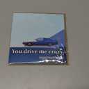Cool Happy Anniversary Card For Car Lover - Adorable, Funny - Lighthearted and Humorous - You Drive Me Crazy - For Husband, Boyfriend, Men, Man