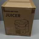 KEENSTAR Electric Citrus Juicer, Dual-Head Orange Juicer Squeezer, Portable Juicer with Cleaning Brush for Lemon, Grapefruit, High Juice Yield, Easy to Clean, One Touch Operation