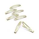 Dofash 20Pcs Snap Hair Clips Hair Grips Metal Hair Clips 4.5Cm/1.77In Hair Accessories For Girls Blonde)