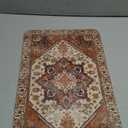 Dog Food Mat for Floors, Absorbent and Quick-Drying Pet Cat Food Mat,Anti-Fouling and Easy-to-Clean Pet Feeding Mat,Dog Bowl Mats for Messy Drinking Water Bowls.12x20inch Bohemia Style