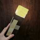 Light-up Wall Torch with Wall Mountable-Torch Lamp with 3 Lighting Levels,LED Light with Mount&Hand Held,USB Rechargeable Night Light for BoysBirthday Parties,Living Room Decor (Single)