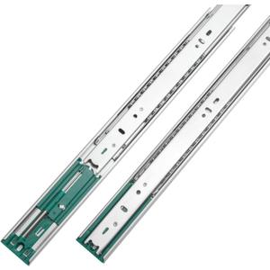 homdiy 6 Pairs Soft Close Drawer Slides 22 Inch Side Mount Heavy Duty Dresser Cabinet Rails Metal Ball Bearing and Full Extension Kitchen Cabinet Drawer Runners 100 LB Capacity