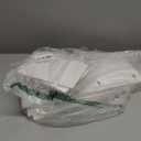 Yuntau 2 Pieces 5 Tier Wall Shelves for Bedroom 31.4 Inches Split Assembly Type Mount Vertical Wall Shelf Column Lack Hanging Floating Shelf for Storage Organizer Design Home Living Room(White)