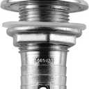 Attwood Stainless Steel Barbed Short Straight Thru-Hull