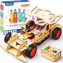 Poraxy STEM Kits for Kids 8-10, STEM Toys for Boys Age 8-12, Remote Control Car, Wooden 3D Puzzles 8-13 Science Projects Building Model, Birthday Gifts for 8 9 10 11 12 13 14 Year Old Teen Boys Girls