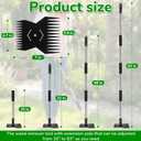 Garden Tools,Weeder Tool,63" Weed Puller Tool with Long Handle,Easy Weeding Without Bending or Squatting Down,Weeding Tools Suitable for Farm Planting and Gardening(Black 24 Claws)