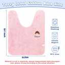 Newwiee 6 Pcs 20 x 16 Inch Baby Bibs with Snaps Unisex Water Absorbent Adjustable Toddler Soft Bib for Baby Toddler Drooling Feeding Eating
