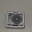 4 in 1 Wireless Charging Station for Samsung, Foldable Aluminum Magnetic Charger with LED Light for Samsung Galaxy S25/Ultra/S24/S23/S22, Galaxy Watch 8/7/6/5, Galaxy Buds/Pro (Grey)