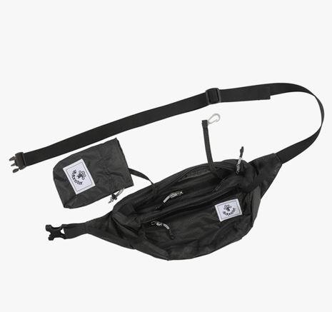 4Monster Hiking Waist Packs Portable,Water Resistant Fanny Bag with Adjustable Strap,Lightweight Crossbody Chest Bag Slim Bag