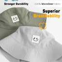 FURTALK Baby Sun Hat Smile Face Toddler Boys Girls Bucket Hat 0-5 Years Kids UPF 50+ Sun Protection Summer Hats (0-6 Months, Gray+green)