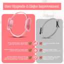 Pilates Kit for Home Workouts Set for Women, Pilates Ring Equipment and Ball Set Home Pilates Workout Kit with 15" Magic Circle Ring and Resistance Bands, A Must-Have for Beginners and Seasoned Yogis