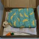 Guinea Pig Bed Colorful Comfortable Rabbit Squirrel Mini Cage Hamster House Small Animal Sleeping Bed Guinea Pig Nest Warm Mat(Color8,Medium)