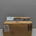 4 Pack 8 x 1.75 Inch Solid Rubber Wheel, Flat Free Rubber Tire with Ball Bearing, 1/2 Inch Bore Axle Replacement Hand Truck Wheel, 220lbs Load Capacity (Red)