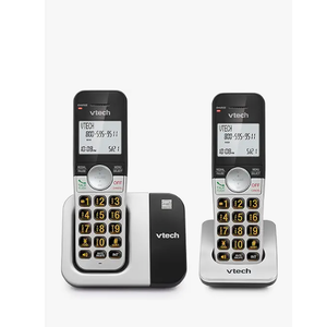 VTech Cordless Phone 2Handset with Large Display and Big Buttons, DECT 6.0 with Caller ID/Call Waiting, Full Duplex Speakerphone, ECO Mode, Last 10 Number Redial, Easy to Use,VG2312