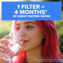 Brita Faucet Mount Water Filter System, Chrome, No-Wait Filtration, Easy Install, Multi-Use Tap Water Filter for Kitchens, Bathrooms & Small Spaces