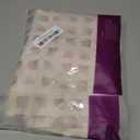 jinchan Boho Valance with Tassels Linen Kitchen Valance Curtain for Windows 18 Inch Beige Farmhouse Rustic Small Window Treatment for Living Room Laundry RV Light Filtering Back Tab 1 Panel Crude