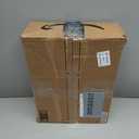 TUTOTAK Narrow Night Stand with Charging Station, Slim End Table with Plugins, Tall Side Table with 3 Fabric Drawer, Small Bedside Table with Storage, Living Room, Bedroom, Brown TB01BB086 ((7.8"D x 15.8"W x 25.5"H))