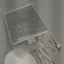 KOOKIN Lighted Vanity Makeup Mirror 16 Led Lights 180 Degree Rotation Lighted Makeup Mirror Touch Screen Adjusted Brightness Desk Mirrors USB Dual Supply Bathroom Light Up Makeup Mirrors (White)